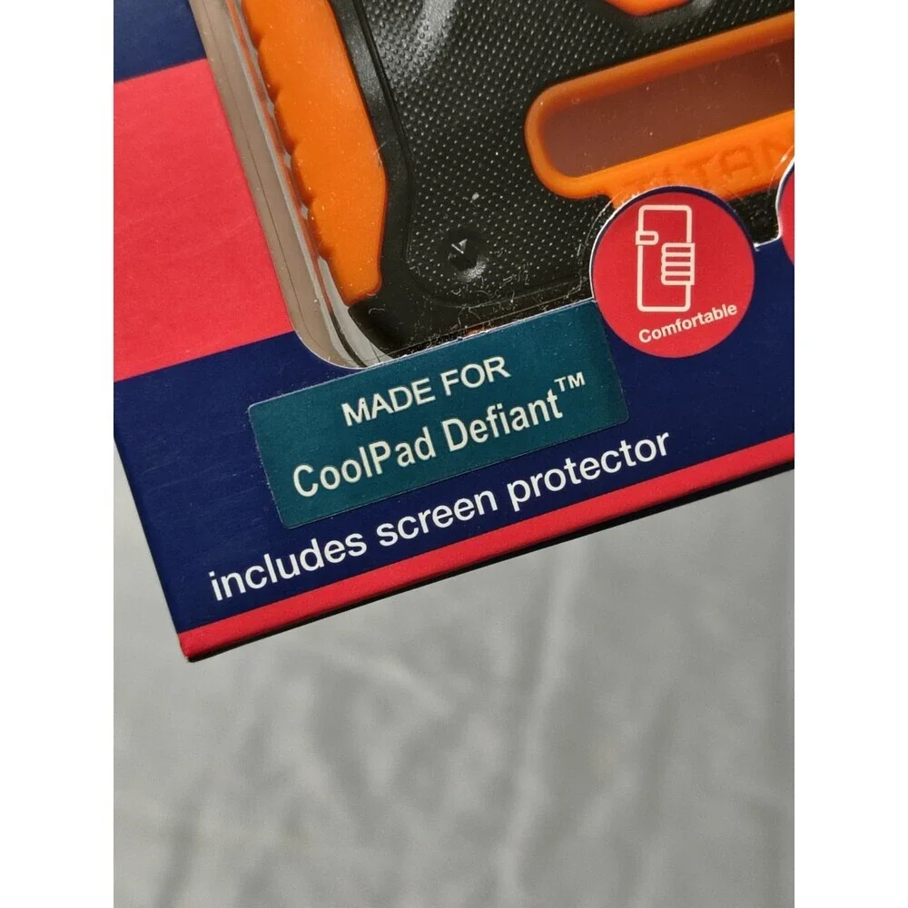 Titan Durable Protective Case Orange Brand New Made For CoolPad Defiant